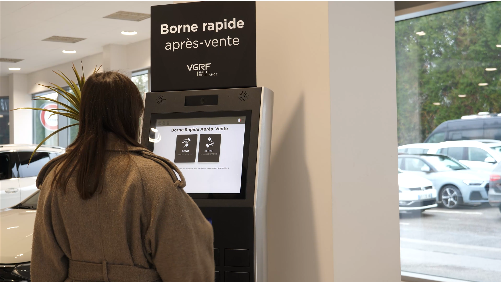 Audi Vélizy - Borne rapide après-vente